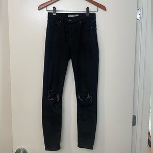 Topshop Black Jamie Jeans